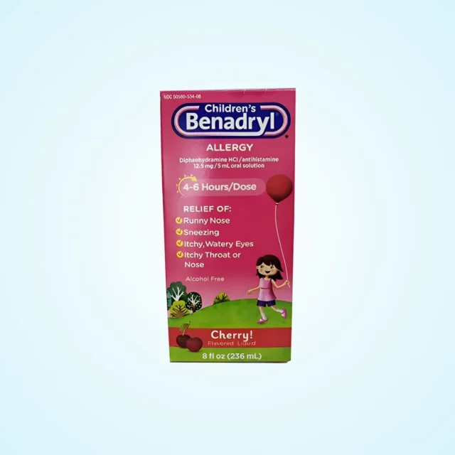 Benadryl Allergy Cherry Kids - 236ml Product