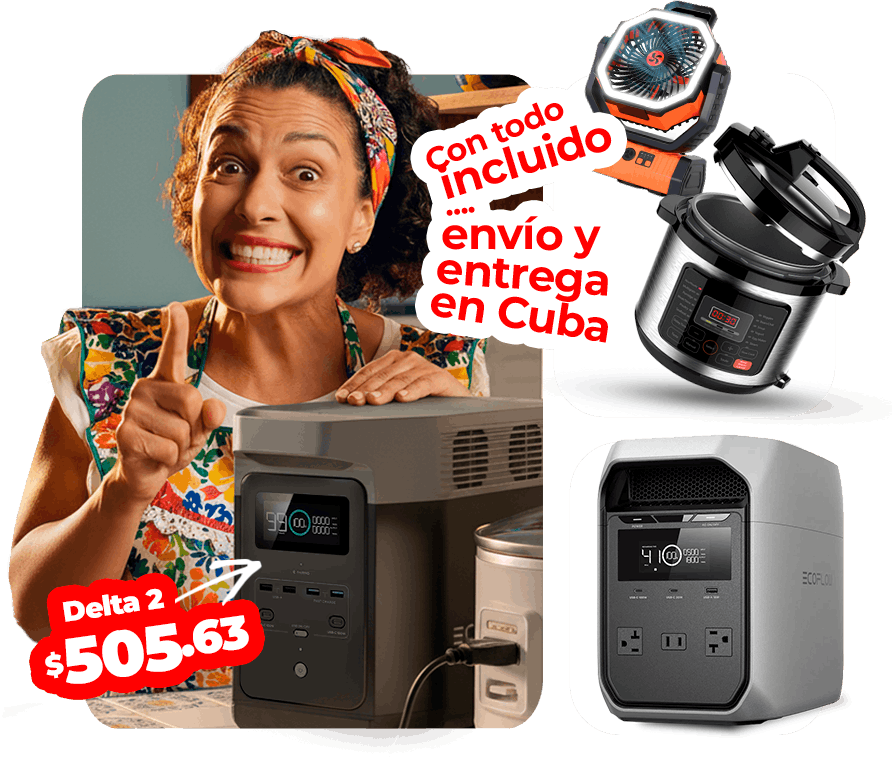 Ofertas en envíos de plantas eléctricas a Cuba.