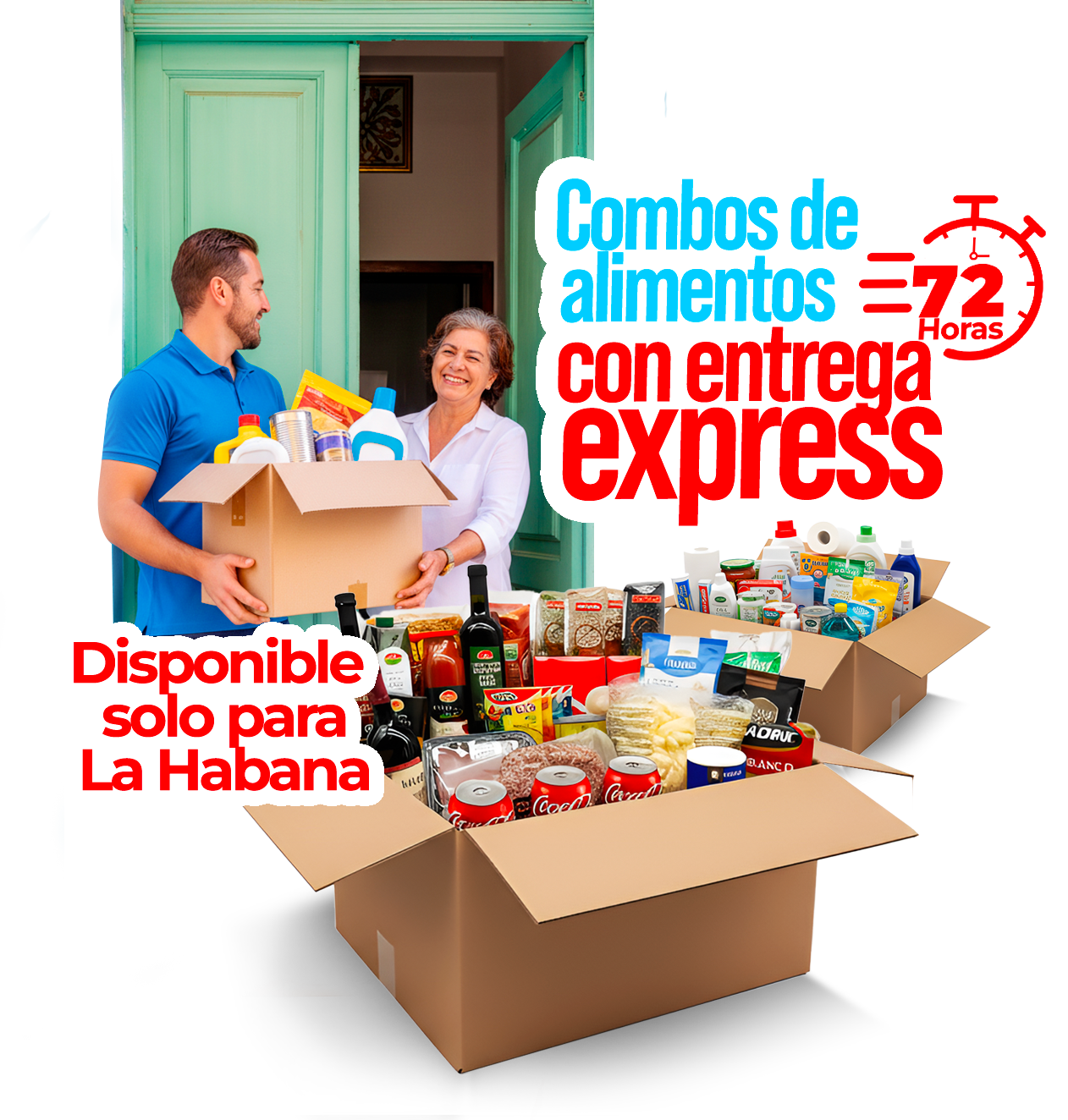 Envío de alimentos para Cuba